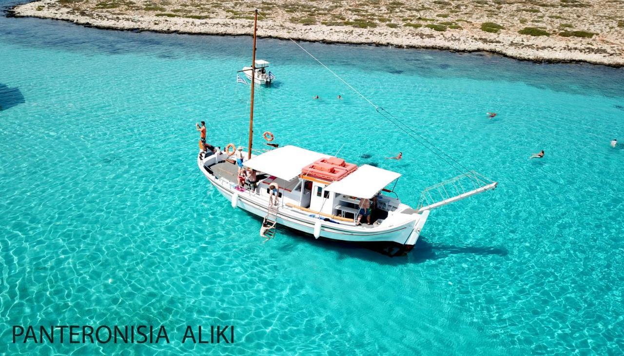 Angeliki Seaside Hotel Aliki  Ngoại thất bức ảnh
