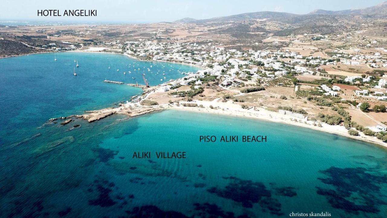 Angeliki Seaside Hotel Aliki  Ngoại thất bức ảnh